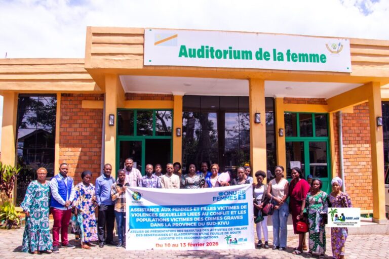 Sud-Kivu : L’AIBEF lance un projet pilote pour l’autonomisation des femmes victimes de violences sexuelles avec l’appui d’ONU FEMMES