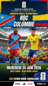 Coupe du Monde 2026 : la RDC face à la Colombie ce mercredi après sa résistance contre le Portugal
