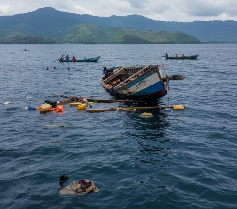 Naufrage sur le lac Kivu : Des disparus après le chavirement d’une embarcation motorisée à Idjwi
