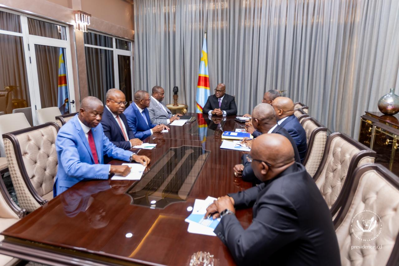 Le projet de pont route-rail Kinshasa-Brazzaville au centre des échanges entre le Chef de l’État et une délégation du gouvernement de la République du Congo